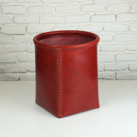 Papelera en color cereza