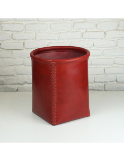 Papelera en color cereza