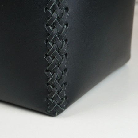 Papelera en color negro