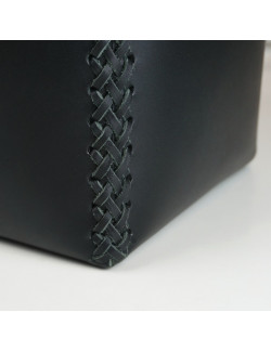 Papelera en color negro