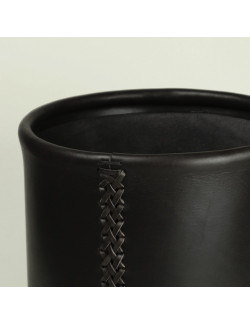 Papelera en color negro