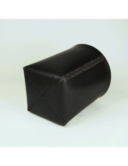 Papelera en color negro