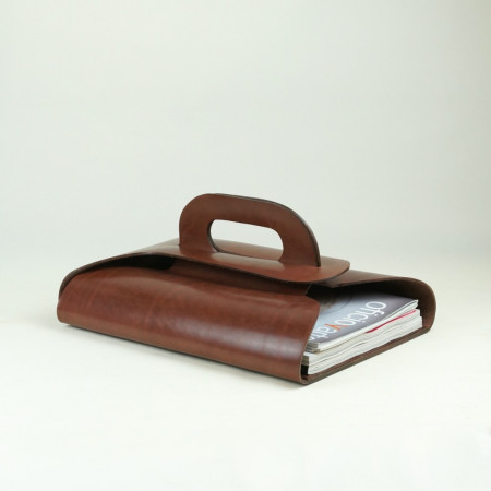 Revistero Tartera en color tabaco