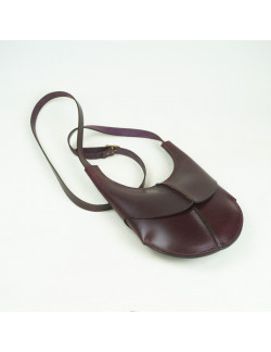 Bolsa Peregrina en color burdeos