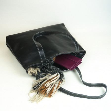 Reyes en color negro cosido en crudo