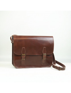 Cartera Holanda horizontal en color tabaco