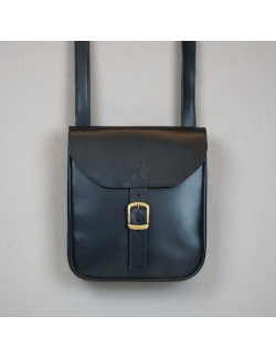 Talega en negro cosida en negro