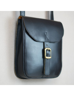 Talega en negro cosida en negro