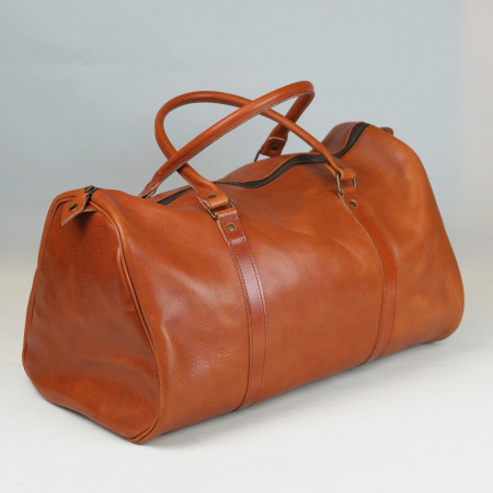 Bolsa de Viaje en color original cosida en marrón