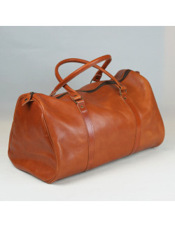 Bolsa de Viaje en color original cosida en marrón