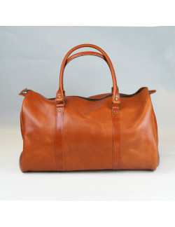 Bolsa de Viaje en color original cosida en marrón