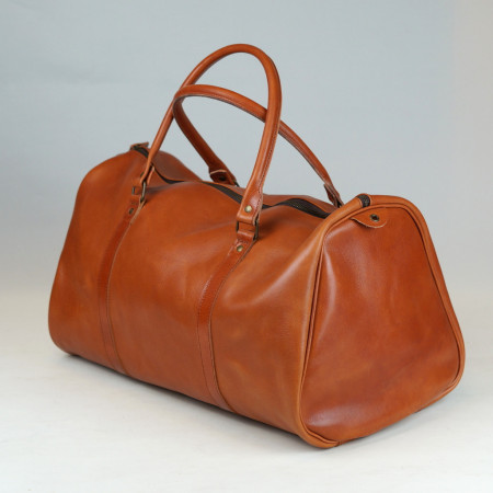 Bolsa de Viaje en color original cosida en marrón