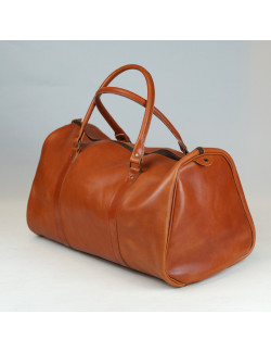 Bolsa de Viaje en color original cosida en marrón