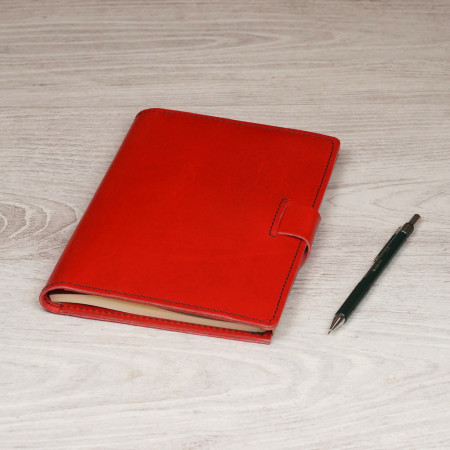 Libreta A5 en rojo