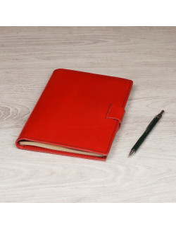 Libreta A5 en rojo