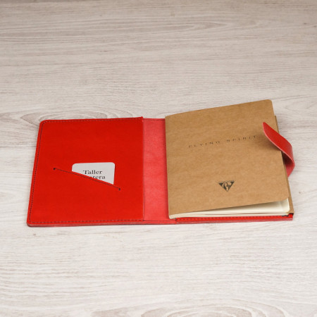 Libreta A5 en rojo