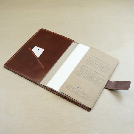 Libreta A5 en tabaco