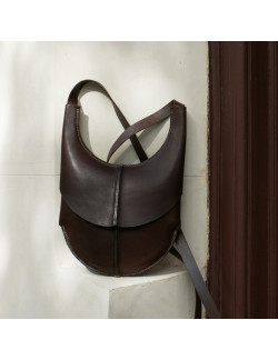 Bolsa Peregrina en color choco