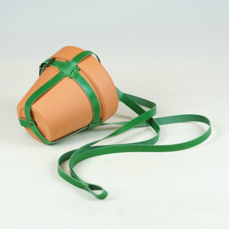 Macetero en color verde