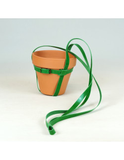 Macetero en color verde