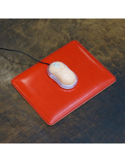 Alfombrilla en color rojo