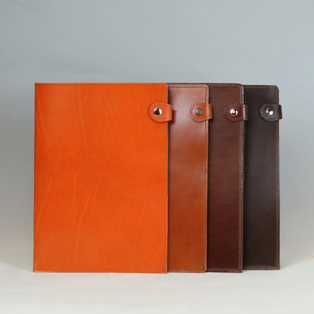 Dosier en color naranja, original, tabaco y choco