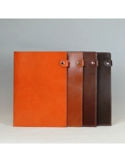 Dosier en color naranja, original, tabaco y choco