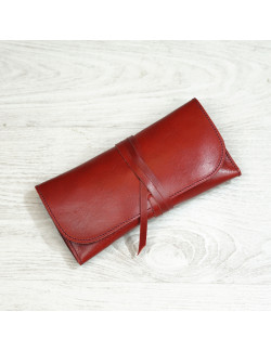 Funda de herramientas en color cereza