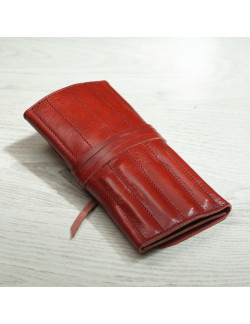 Funda de herramientas en color cereza