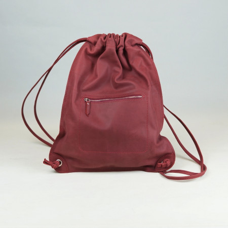 Saco en color granate