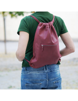 Saco en color granate