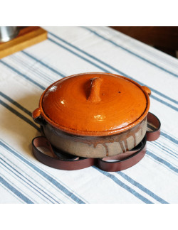 Salvamanteles en color tabaco