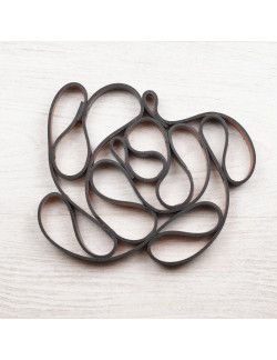 Salvamanteles en color tabaco