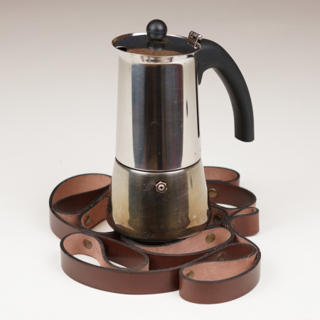 Salvamanteles en color tabaco