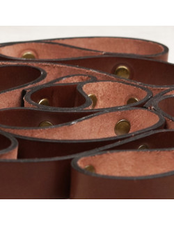 Salvamanteles en color tabaco