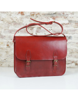 Cartera Holanda horizontal en color cereza