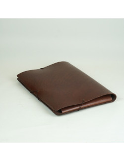Carpeta de gomas en color tabaco