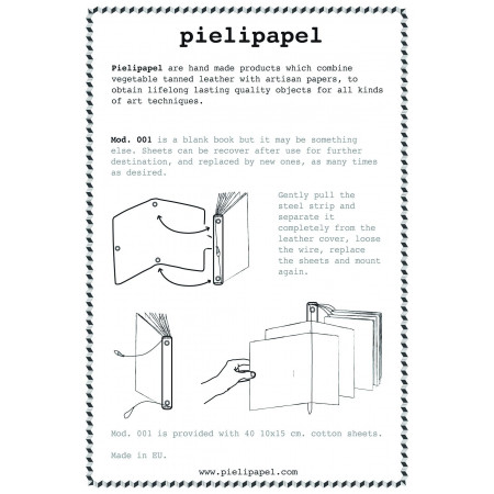 Instrucciones para Piel i Papel 001