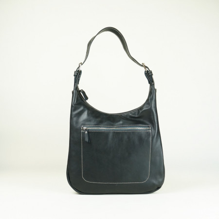 Definitivo en color negro cosido en crudo