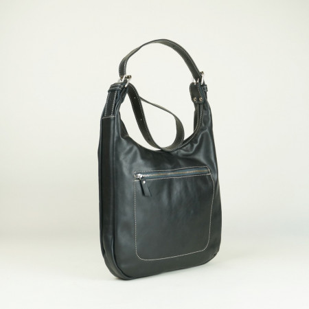 Definitivo en color negro cosido en crudo