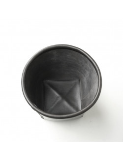 Papelera en color negro